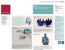 Tablet Screenshot of adamsandremers.com